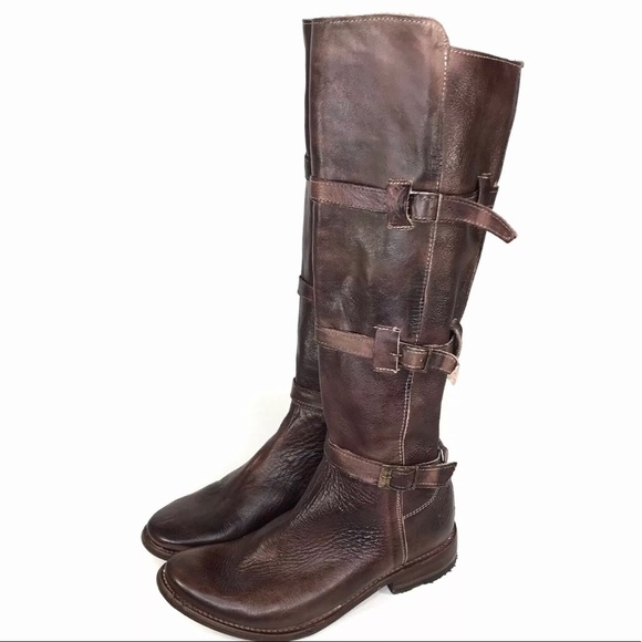 genuine leather riding boots womens
